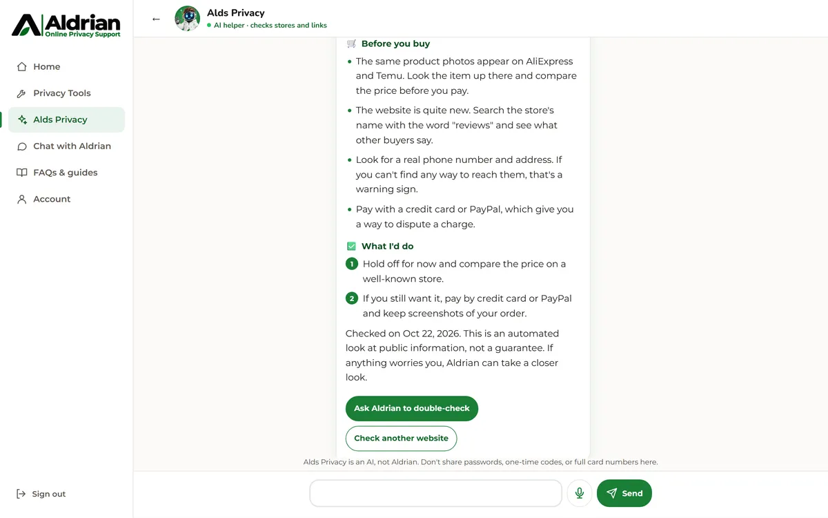 Before you buy checklist and next steps